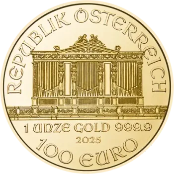 1/10 oz Златна монета Виенска Филармония 