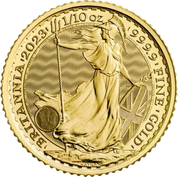1/4 oz Златна монета Британия